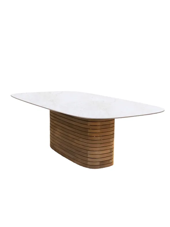Mellow havebord, ovalt, medium fra Cane-line