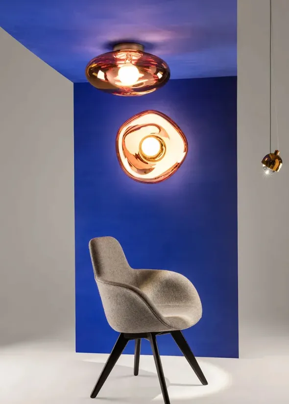 Melt Surface Væglampe, copper fra Tom Dixon