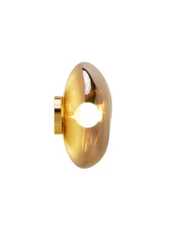 Melt Surface Væglampe, gold fra Tom Dixon