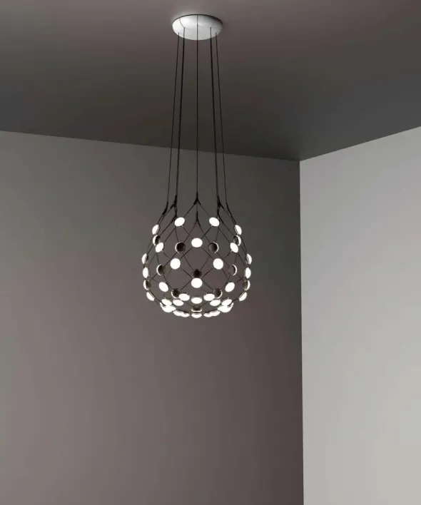 Mesh LED Pendel, Ø55 fra Luceplan