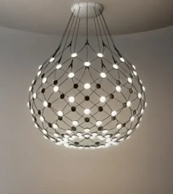 Mesh LED pendel Ø100 fra Luceplan