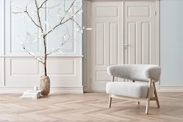 MH Cloud Loungestol, Moss 0005 fra Mogens Hansen