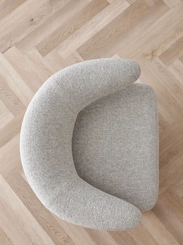 MH Cloud Loungestol, Moss 0005 fra Mogens Hansen