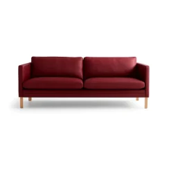 MH276 3 pers. sofa i Baltique anilinlæder fra Mogens Hansen