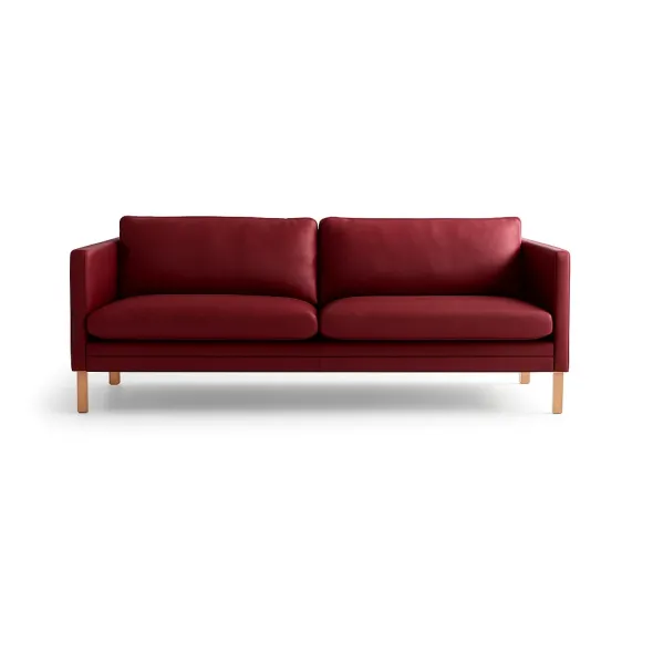 MH276 3 pers. sofa i Baltique anilinlæder fra Mogens Hansen