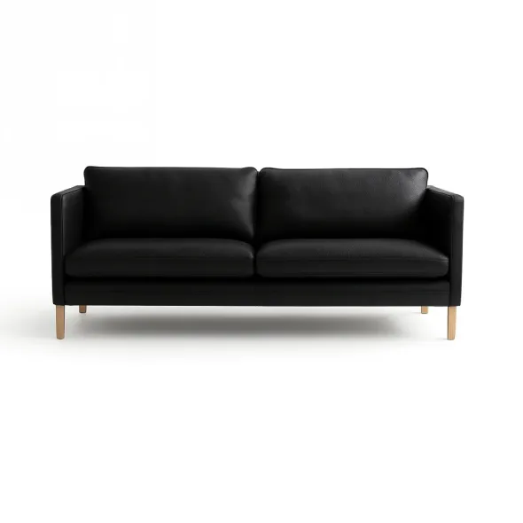 MH276 3 pers. sofa i Baltique anilinlæder fra Mogens Hansen