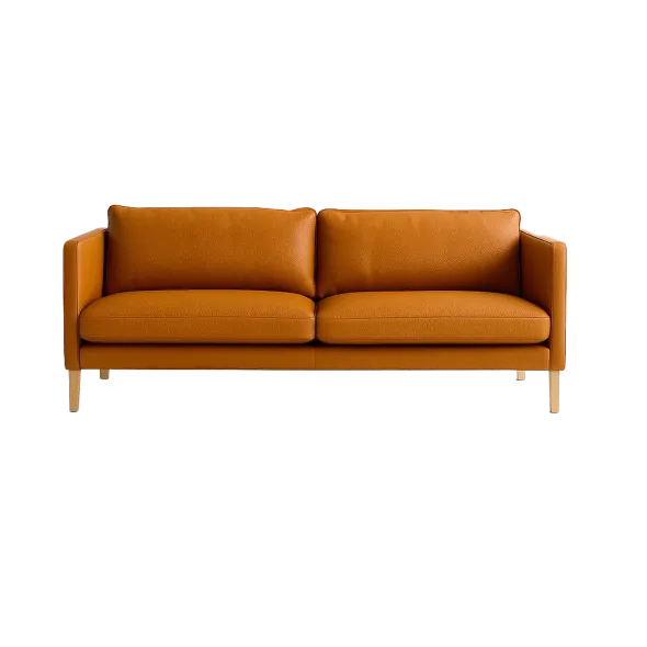 MH276 3 pers. sofa i Baltique anilinlæder fra Mogens Hansen