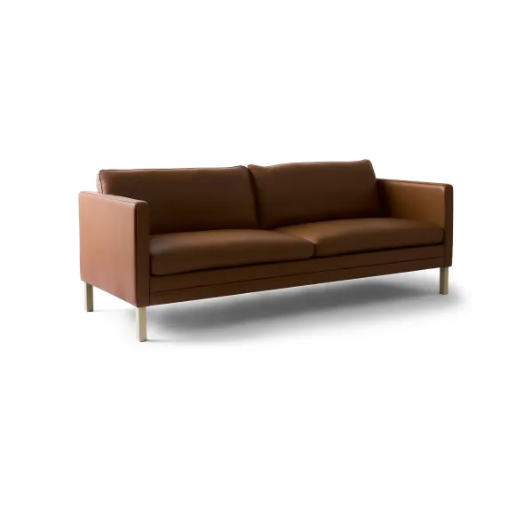 MH276 3 pers. sofa i Baltique anilinlæder fra Mogens Hansen