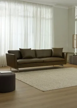 MH2301 Sofa, gefion læder fra Mogens Hansen
