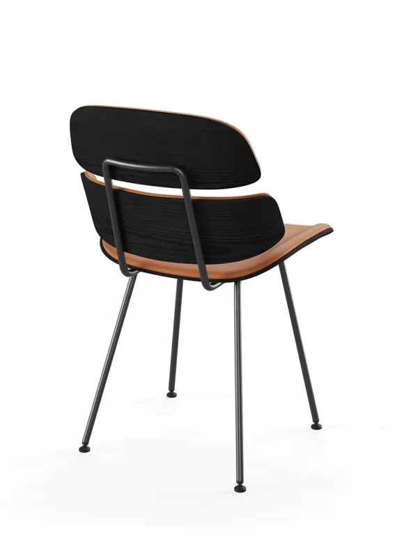Midas stol, cognac læder fra Naver Collection