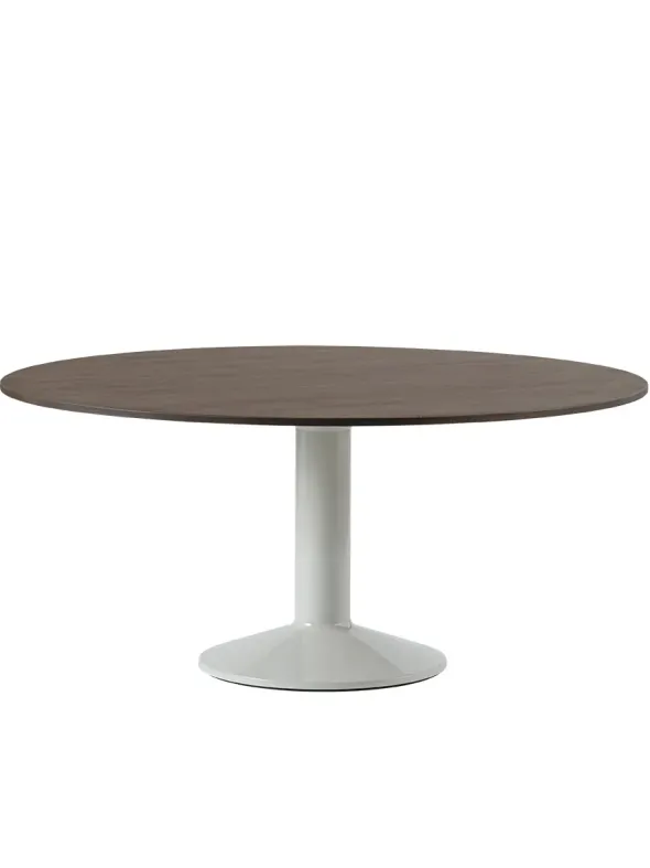 Midst Table Ø 160 cm, dark oiled oak fra Muuto