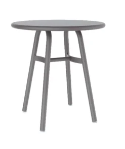 Ming cafésæt m. 3 stole og 1 bord, aluminium, grå fra Stellar Works