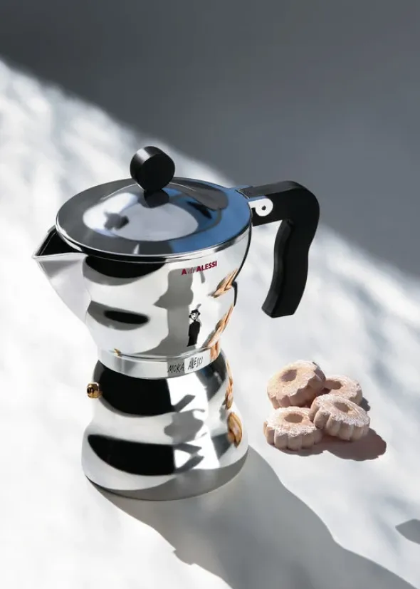 Moka espressokande fra Alessi