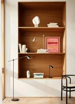 MS021 Bordlampe, sort PVD fra Fritz Hansen