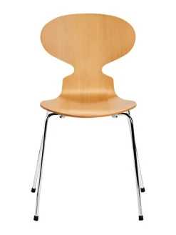 3101 Myren Stol i natur finer af Arne Jacobsen