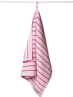Naram towel - Baby pink & Ski patrol fra Bongusta