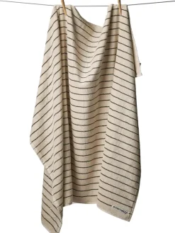 Naram towel - Creme & Ink fra Bongusta