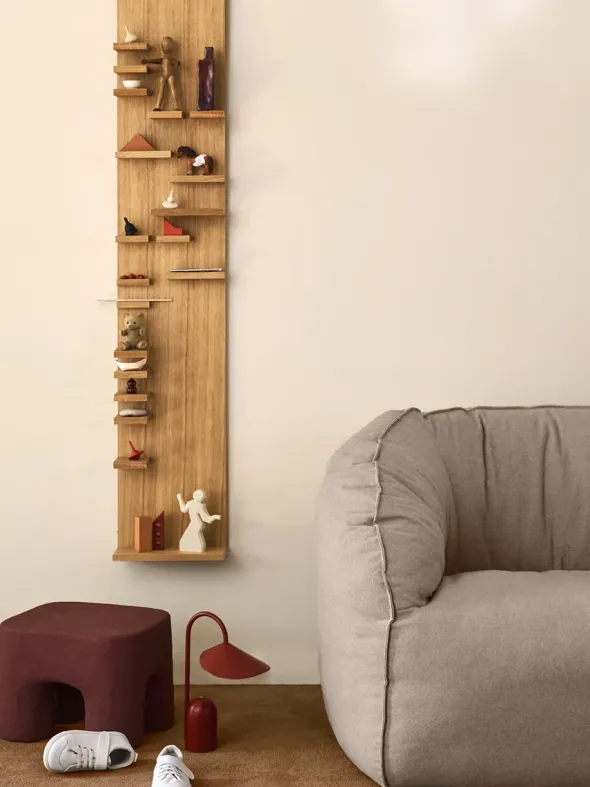 Nesten Lounge Chair, re-cotton fra Ferm Living