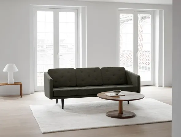 No. 1 Sofa 3-personers, Fiord af Børge Mogensen