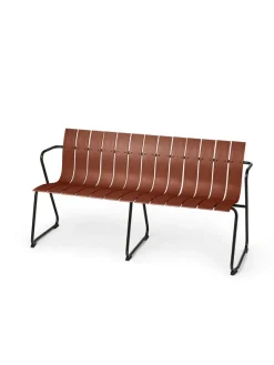Ocean Bænk, burnt red fra Mater