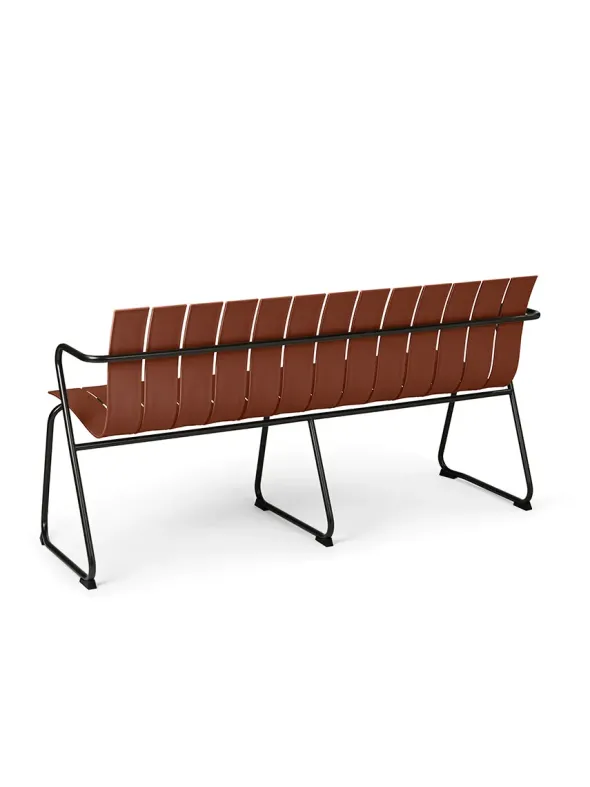 Ocean Bænk, burnt red fra Mater