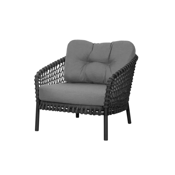 Ocean Large Loungestol, soft rope fra Cane-line