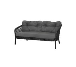 Ocean large 2-pers. sofa, soft rope fra Cane-line