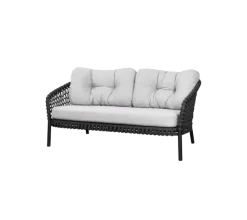Ocean large 2-pers. sofa, soft rope fra Cane-line