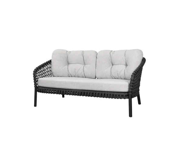 Ocean large 2-pers. sofa, soft rope fra Cane-line