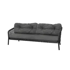 Ocean large 3-pers. Sofa, soft rope fra Cane-line