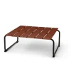 Ocean Loungebord, burnt red fra Mater