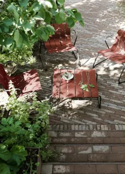 Ocean Loungebord, burnt red fra Mater