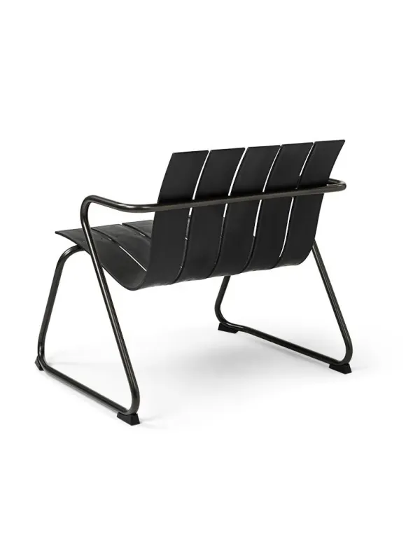 Ocean loungestol, sort fra Mater