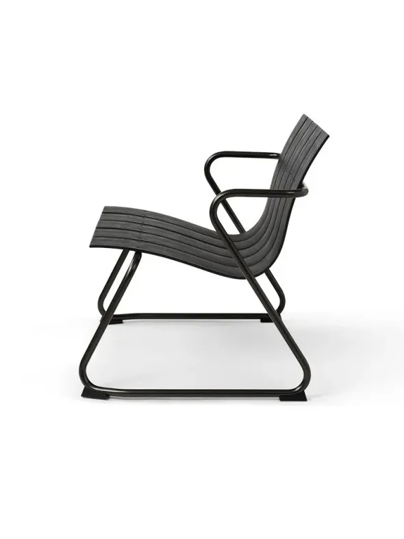 Ocean loungestol, sort fra Mater