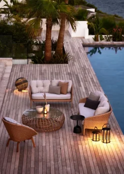 Ocean 3-pers. Sofa, flat weave fra Cane-line