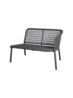 Ocean 2-pers. Sofa, venstre modul, Soft Rope fra Cane-line