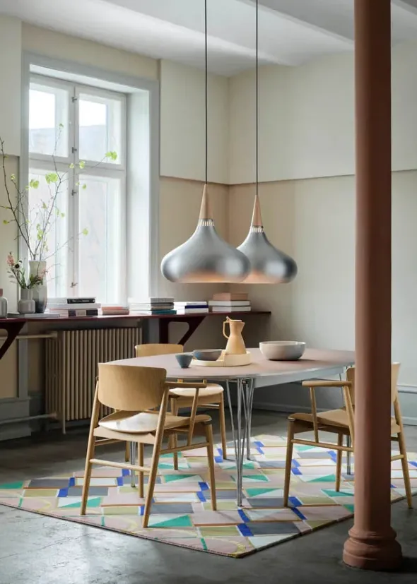 Orient Pendel, aluminium fra Fritz Hansen