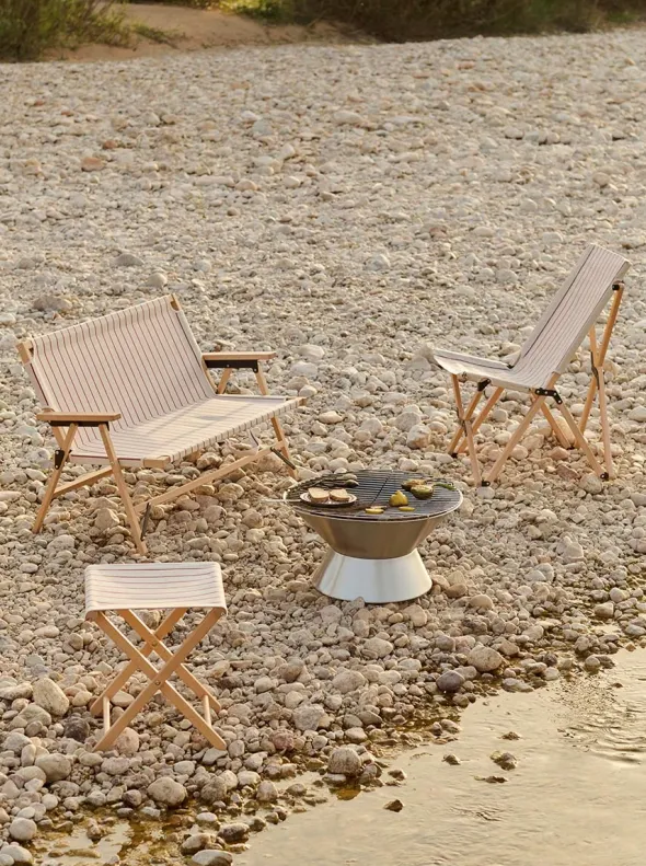 Outdoor Market Folding Stool fra Hay