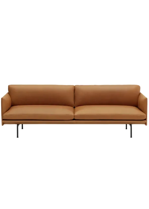 Outline 3 pers. sofa fra Muuto