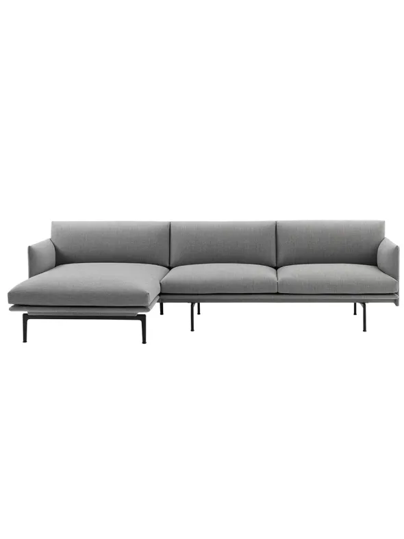 Outline sofa / Chaiselongue fra Muuto
