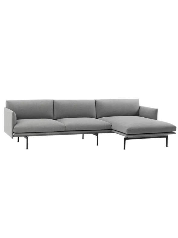 Outline sofa / Chaiselongue fra Muuto
