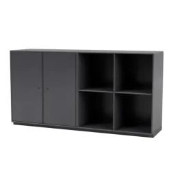 Pair reol, inkl. sokkel fra Montana