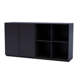 Pair reol, inkl. sokkel fra Montana