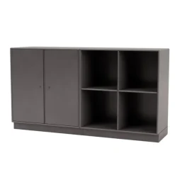 Pair reol, inkl. sokkel fra Montana
