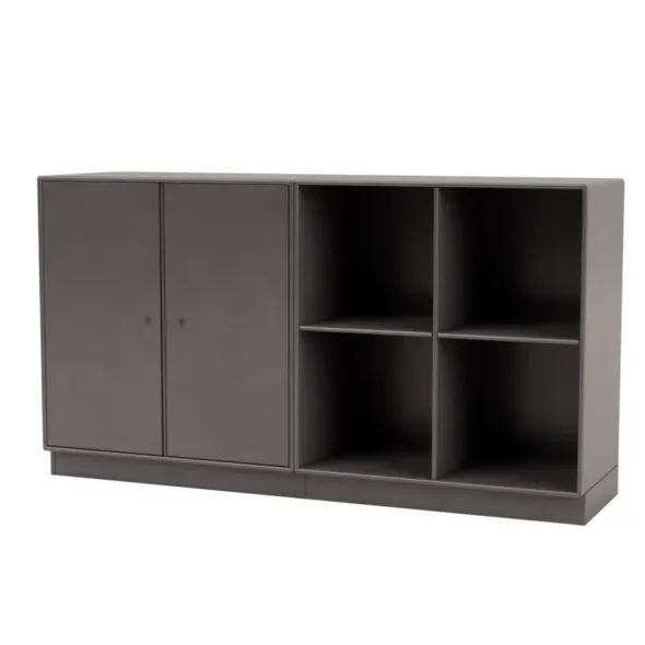 Pair reol, inkl. sokkel fra Montana