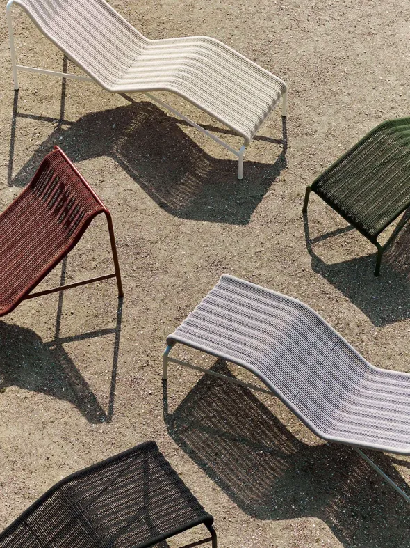 Palissade Cord Chaise Longue fra Hay