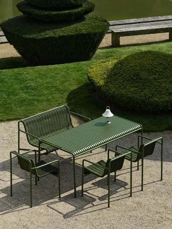 Palissade Cord Dining Bench fra Hay