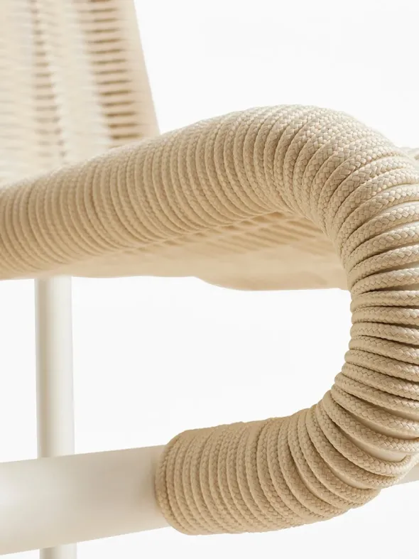 Palissade Cord Dining Bench fra Hay
