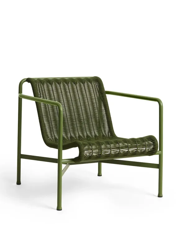 Palissade Cord Lounge Chair Low fra Hay