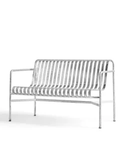 Palissade Dining Bench, hot galvanised fra Hay